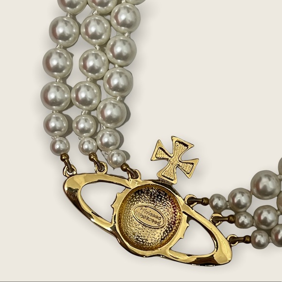 Gold Vivienne Westwood Necklace - Picture 4 of 9